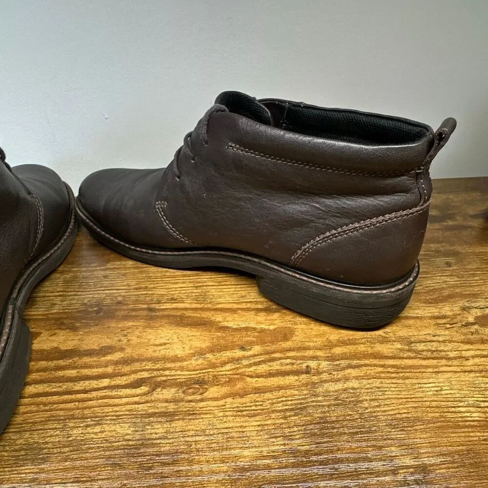 ECCO Turn GTX Gore-Tex Lace-Up Brown Chukka‎ Boots Size 44EU 11US